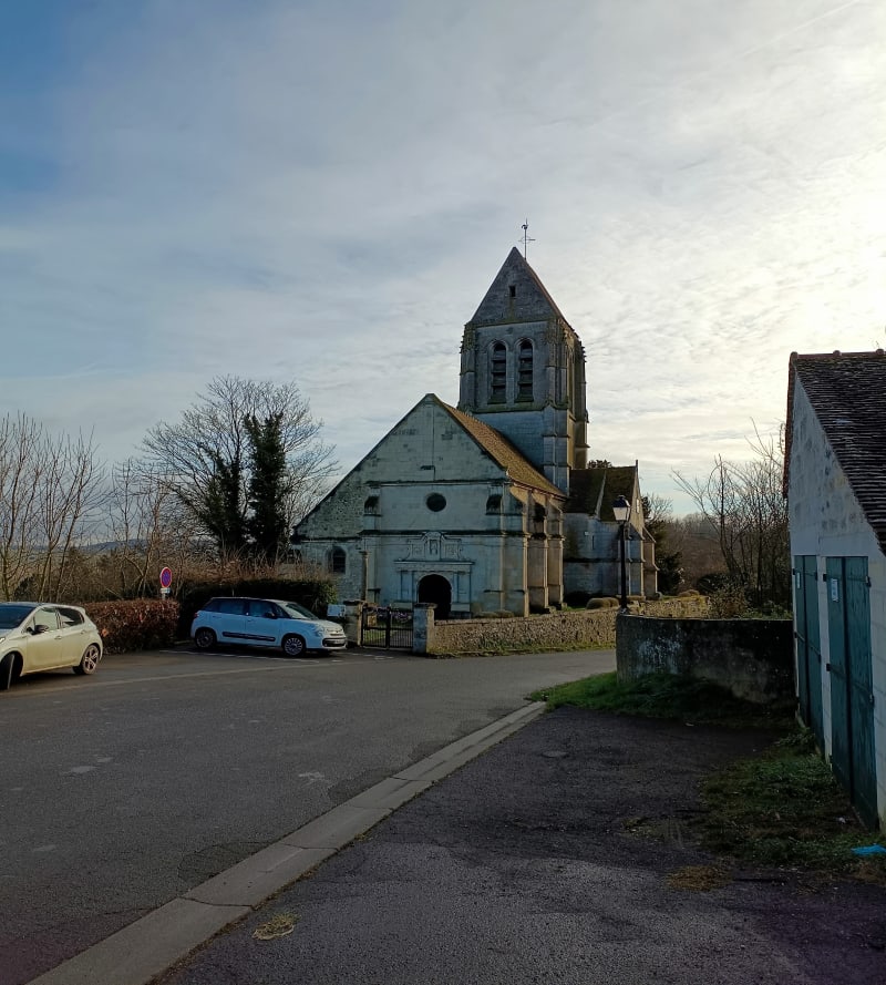 Randonnée à Berville par le Champ Brûlé - Berville