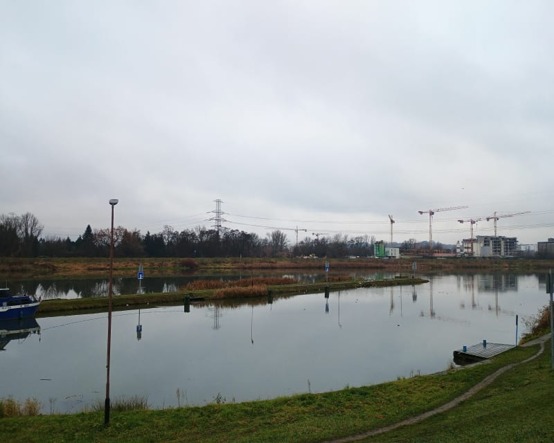 Spacer przez park, ogrody i zaporę - Kraków