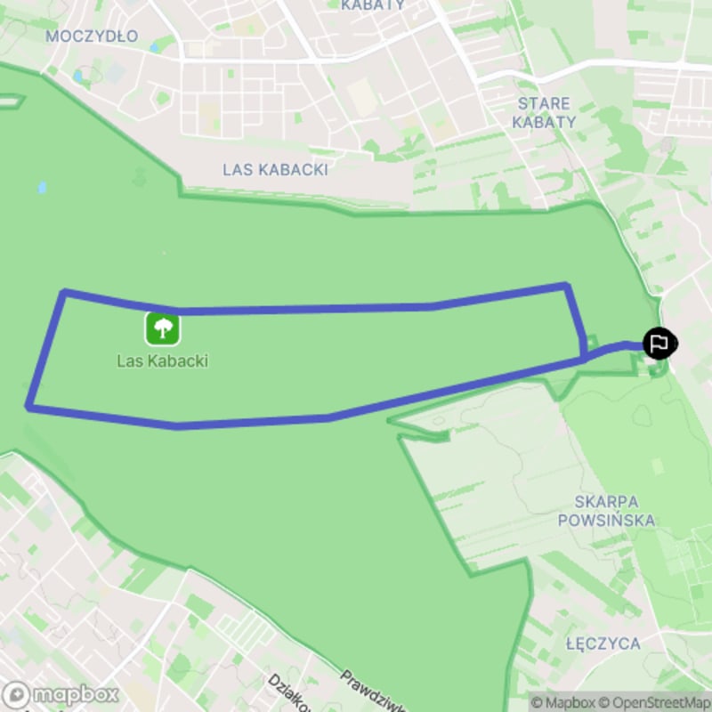 Wymagająca 7,4-kilometrowa wędrówka w Pętli Kabackiej z atrakcją Arboretum - Warszawa