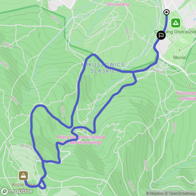 Trudna 5,9-kilometrowa wędrówka na Kozią Górkę Stefankę z Enduro Trails - Bielsko-Biała