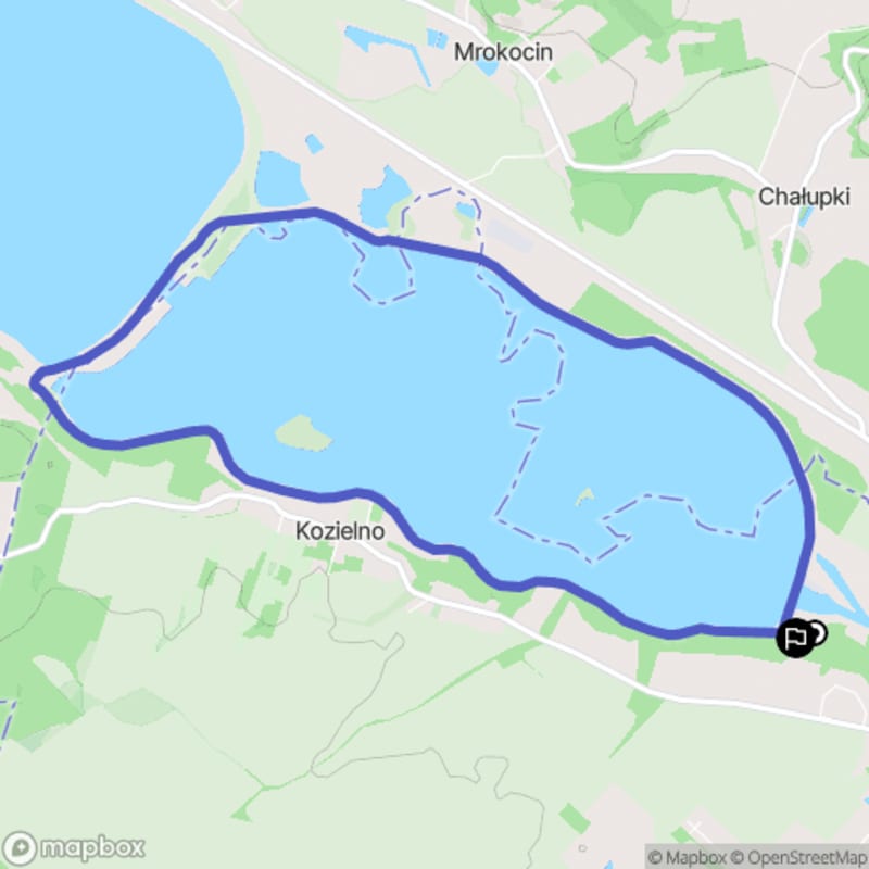 Pętla Zalew Paczkowski - 9,2 km trudna wędrówka - Paczków