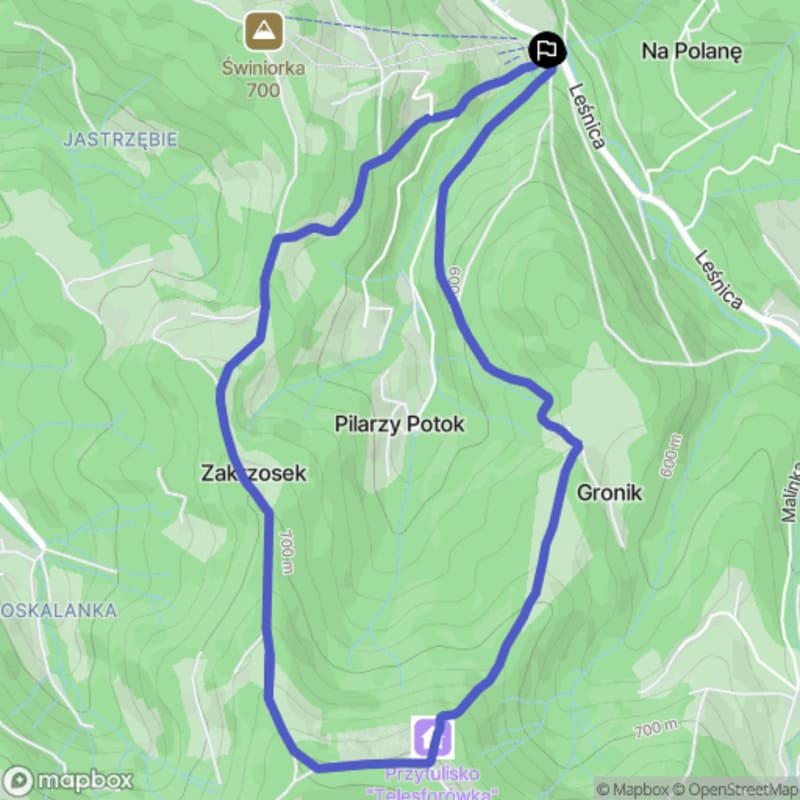 Hard Hike: Trzy Kopce Wiślańskie (6,3 km) - Brenna