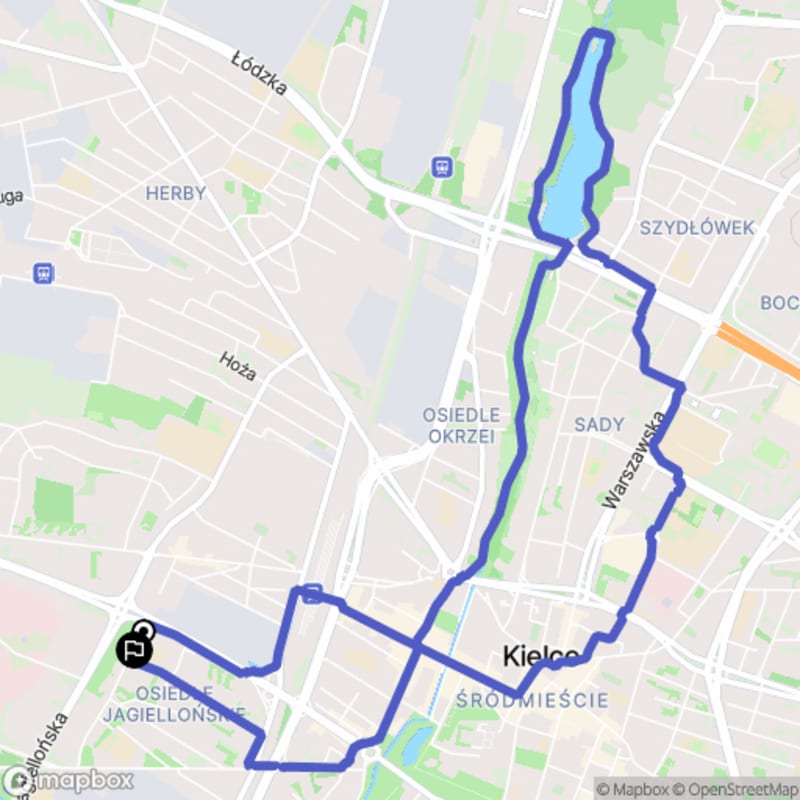 Hard 10,5K Challenge: Spacer wokół Kielc - Kielce