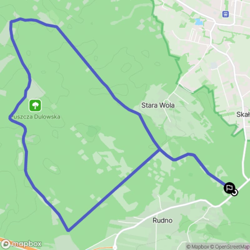 10.3K Hard Trail: Puszcza Dulowska - Rudno