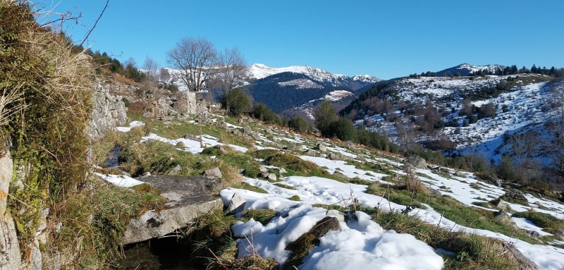 Payolle, boucle facile sans raquettes Courtaou des Esclozes - Ancizan