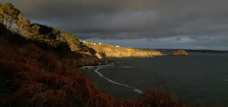 Berthaume-mi chemin Saint Mathieu  A/R - Plougonvelin