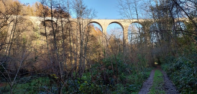 Voie verte depuis Vernajoul, Baulon, Cadarcet et la Bastide de Serou - Vernajoul