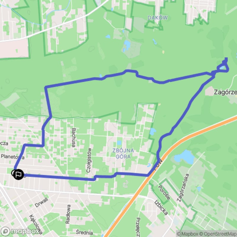 Trudna wędrówka: odkrywanie Mazowieckiego Parku Krajobrazowego (11,2 km) - Warszawa