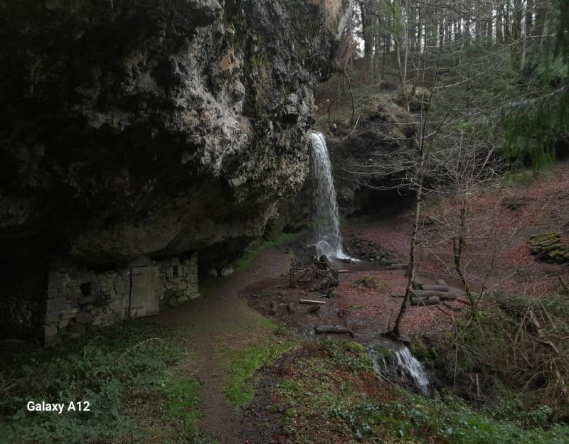 Cascade de Lavergne vers Tournemir - Tournemire