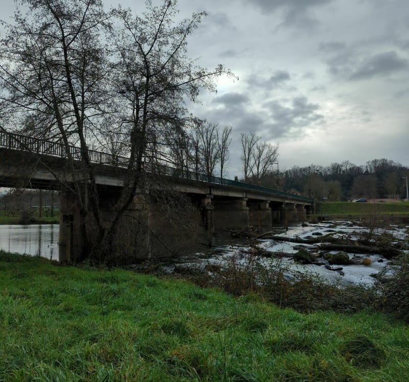 Le long de l'Adour - Saint-Sever