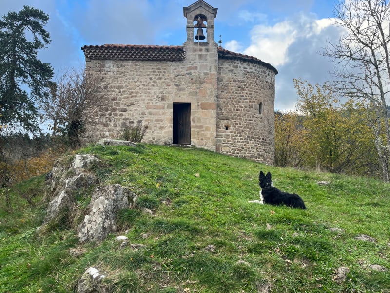 Laval et le menhir - Sainte-Sigolène