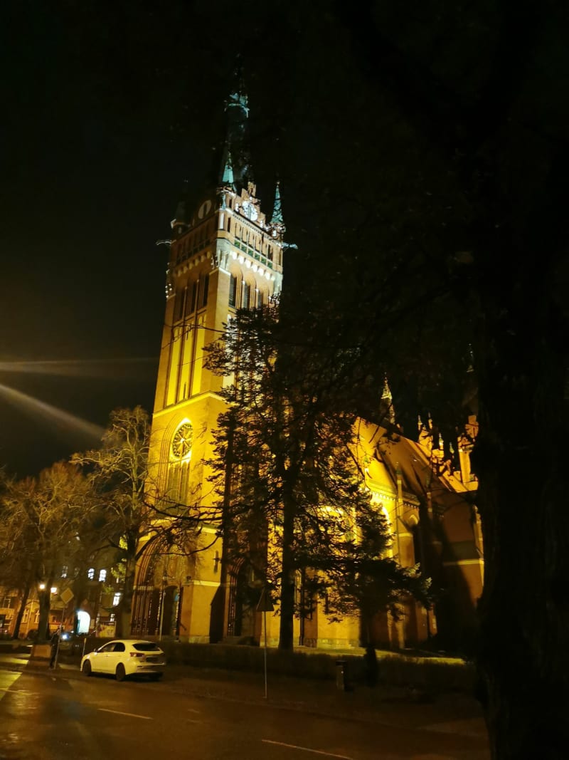 Urokliwe boczne uliczki Centrum - Olsztyn