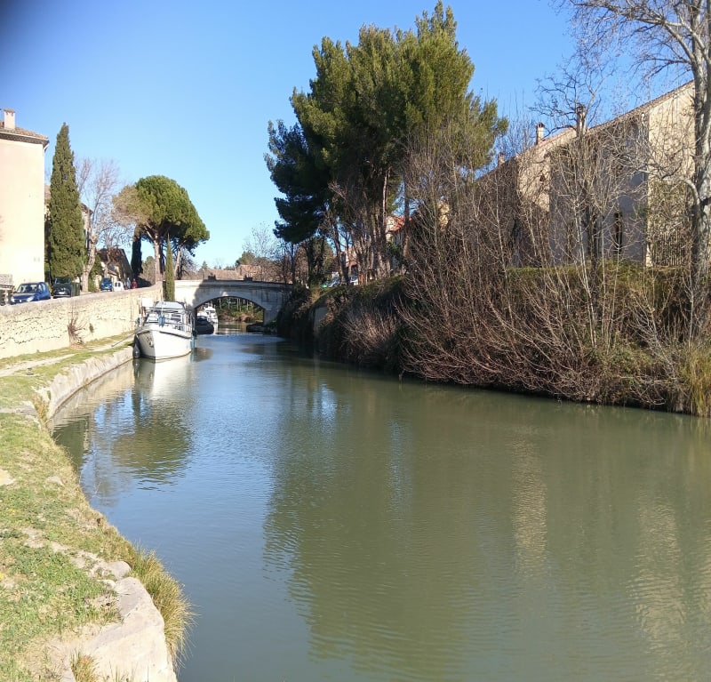 De Poilhes à Colombiers (Canal du Midi et tunnel du Malpas). - Poilhes