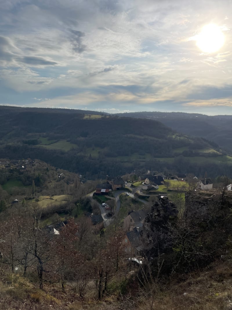 Sur les hauteurs de Fontcoussergues - Salles-la-Source