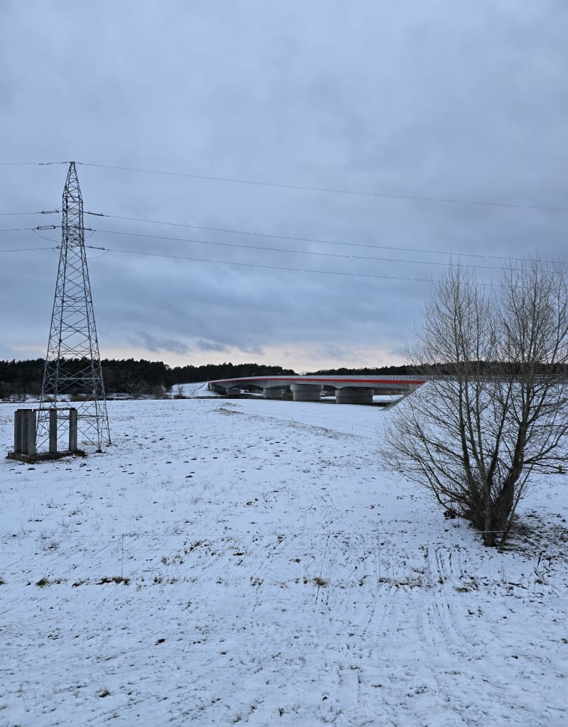 Trasa piesza od mostu w Rogalinku do mostu w Śremie - Rogalinek