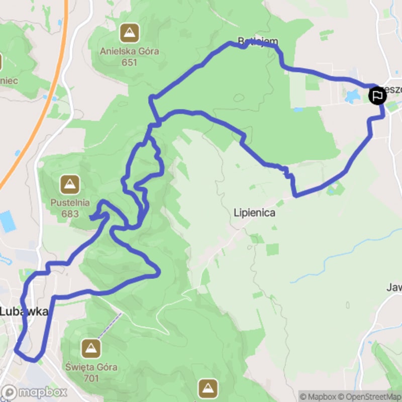 Krzeszów-Lubawka-Krzeszów - Krzeszów