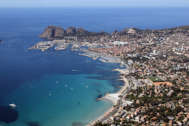 Boucle de 25 km entre Ceyreste, Caunet et Louisianne front de mer - La Ciotat