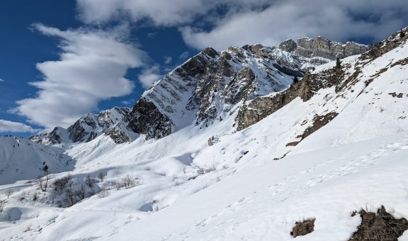 Du col des Aravis au chalet du curé - La Clusaz