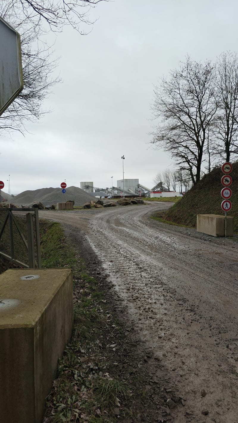 Le Gripail, carrière de la Garenne Guipel Vignoc. - Vignoc