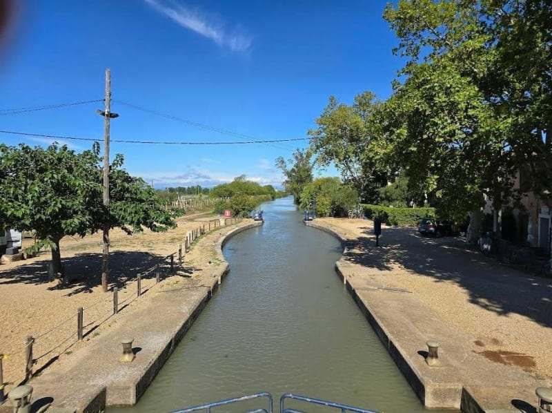Canal du midi de Portiragne à Agde - Portiragnes