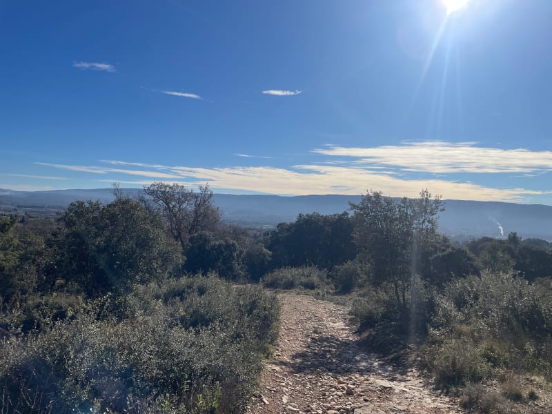 Rando du Vaucluse à Cabrières - Lagnes
