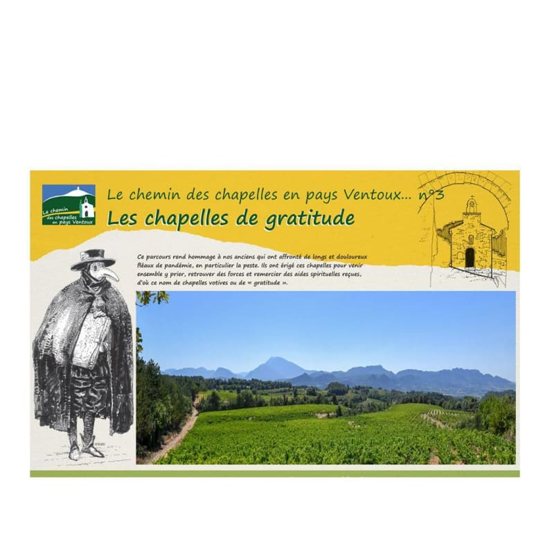 Les chapelles de gratitude - Cairanne - Parcours N° 3 - Cairanne