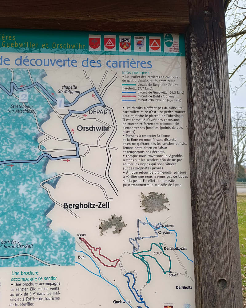 Sentier des carrières - Orschwihr