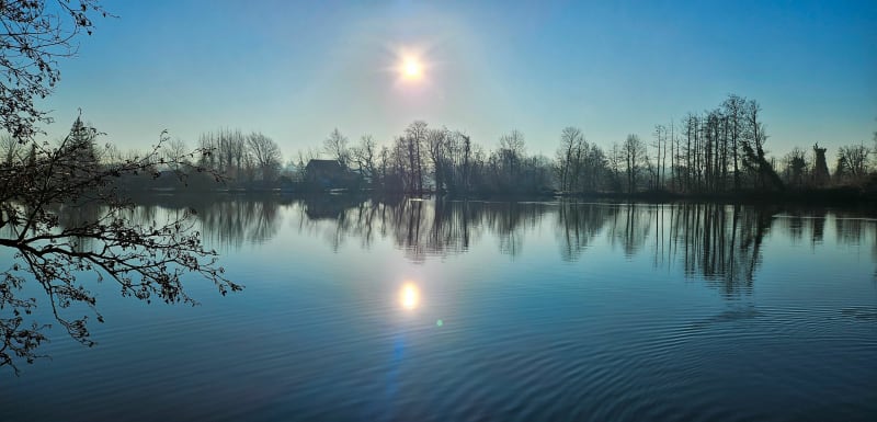 Autour du lac d'Ardres - Ardres