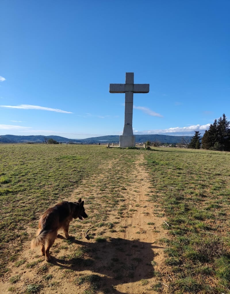 Chemin de croix entre St-Nazaire et Ginestas - Saint-Nazaire-d'Aude