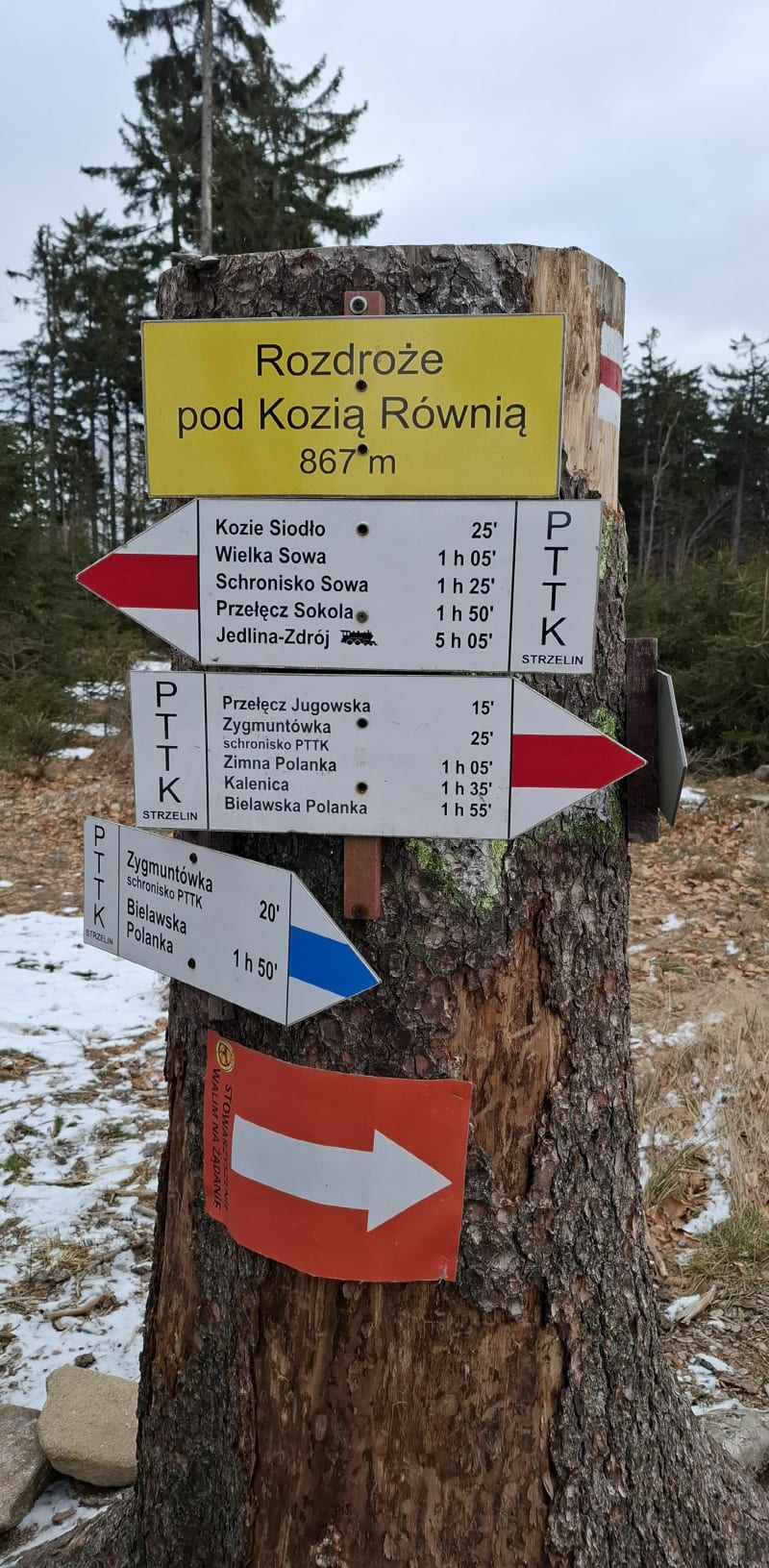 Wielka Sowa i Kalenica - Jugów