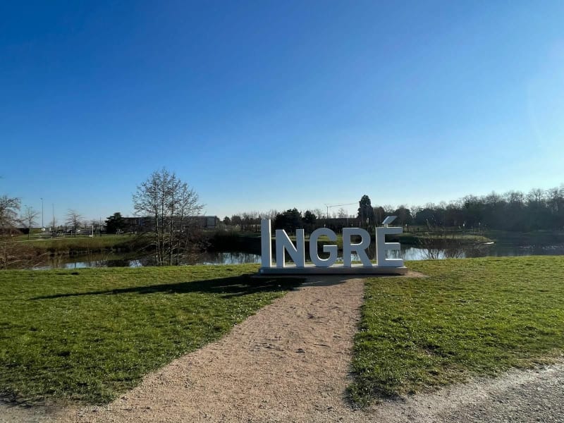 D'Ormes à Ingré par la coulée verte, le moulin et le lac - Ormes