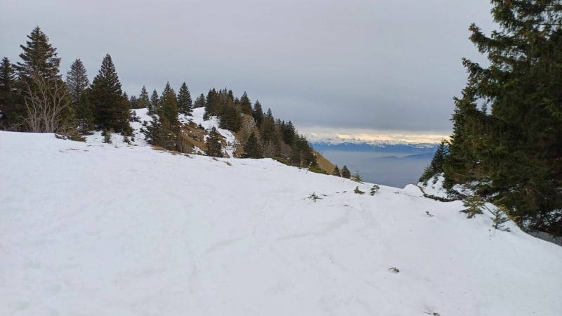 Entre Montrond et Mijoux - Mijoux