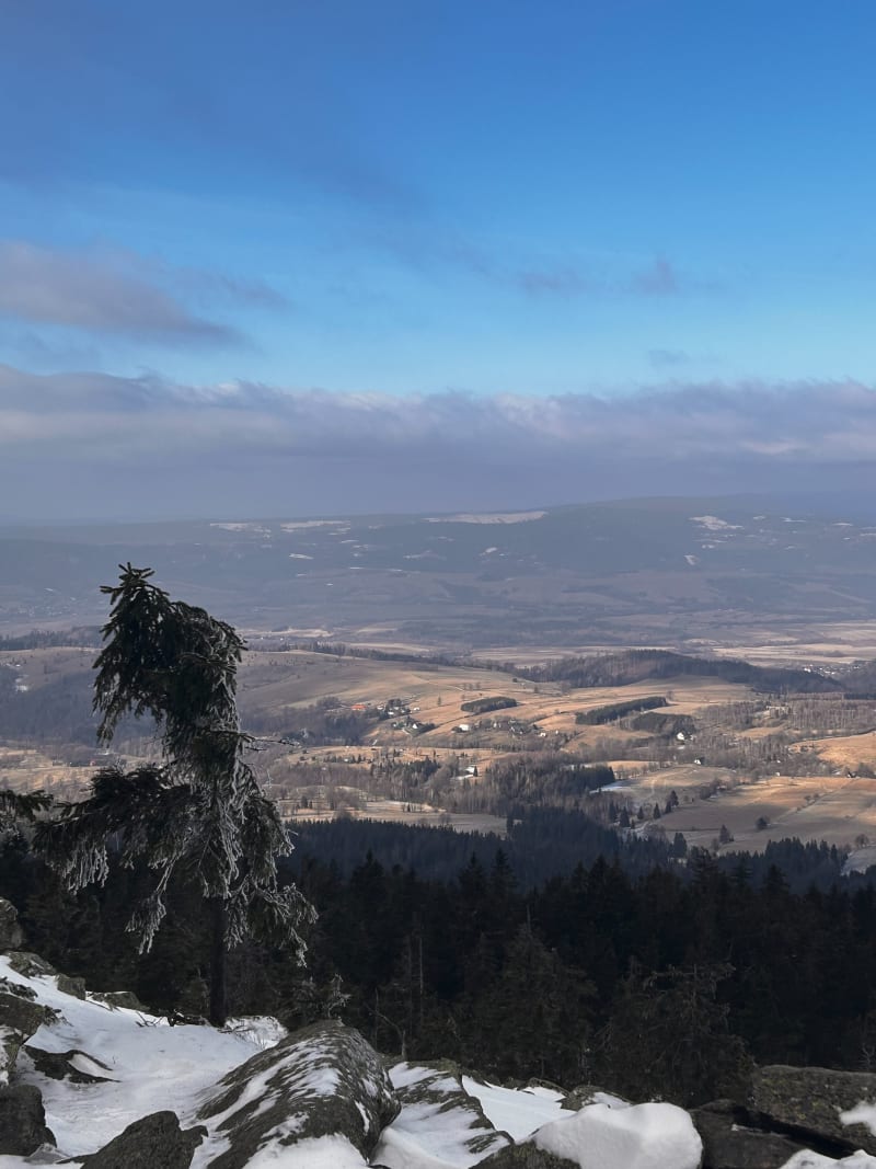 Trójmorski Wierch z wieżą widokową - Nowa Wieś