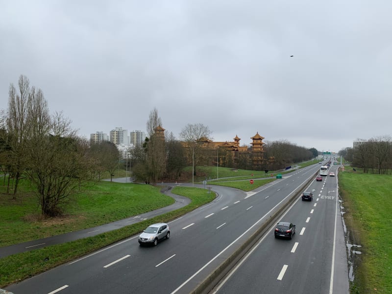 Petite boucle autour de la Cité administrative - Évry-Courcouronnes
