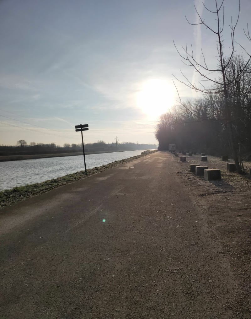 Du canal du Neufossé au canal d'Aire - Racquinghem