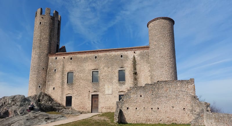 Tour du château d'Essalois - Chambles