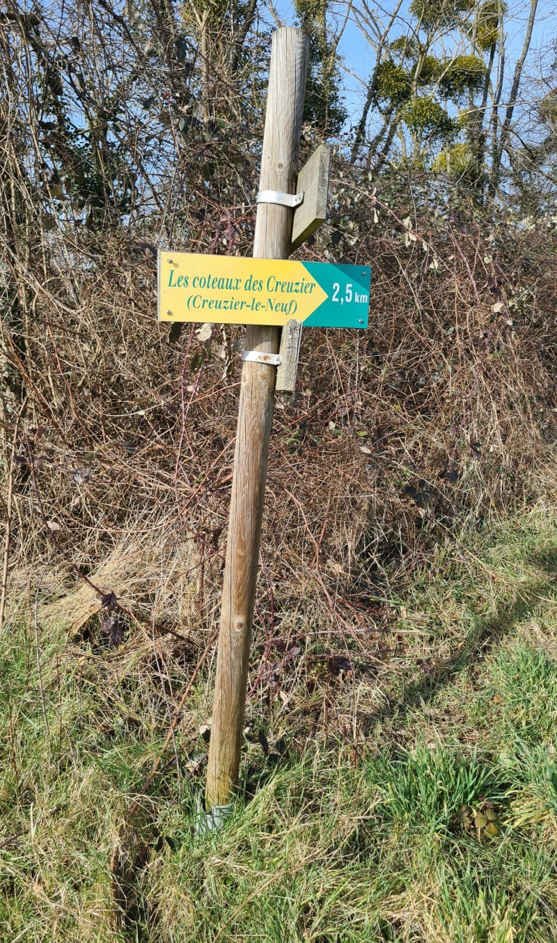 Grande boucle autour de Creuzier-le-Vieux - Creuzier-le-Vieux