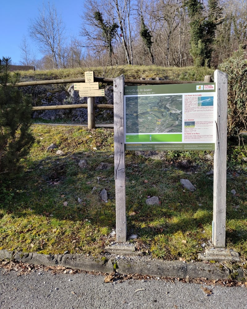 Le Crêt de la Dame et le Pont de la Caille à Allonzier - Allonzier-la-Caille