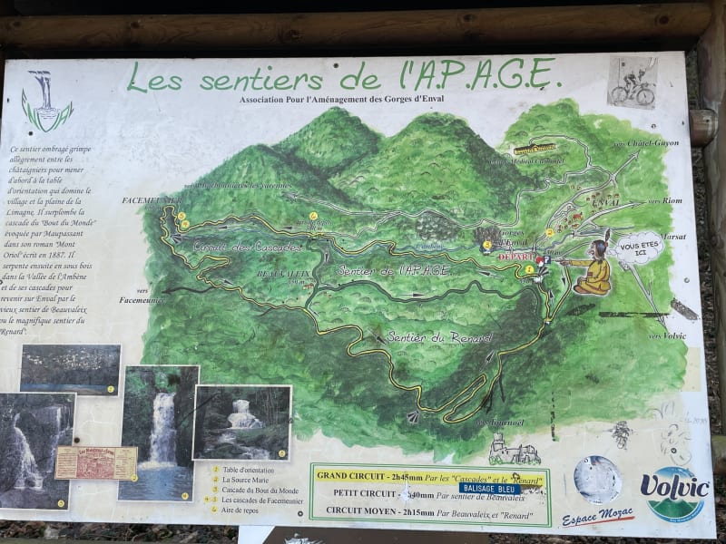 Les gorges d’Enval - Enval