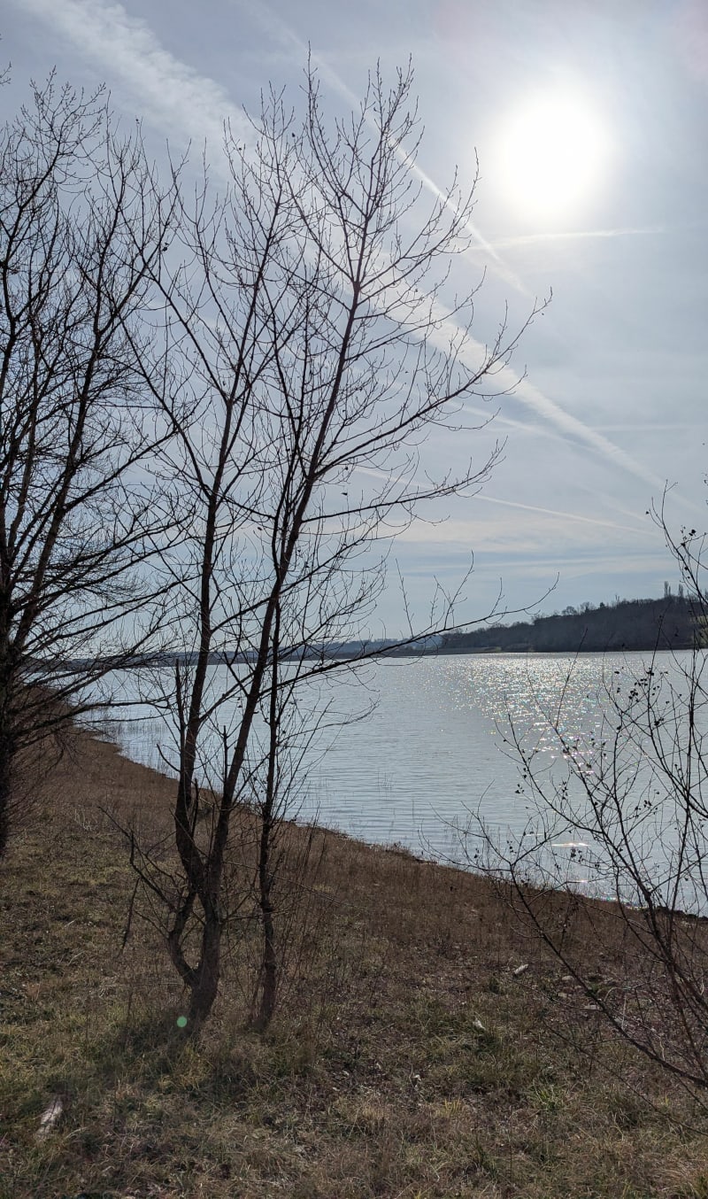 Autour du lac de Savères - Lautignac