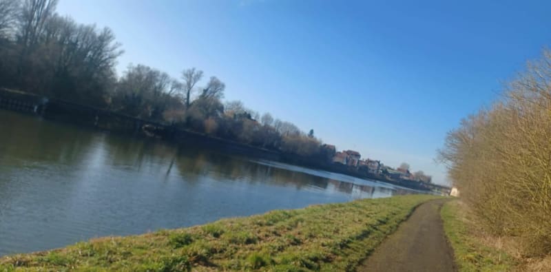 Marche le long de l'Escaut depuis Bouchain - Bouchain
