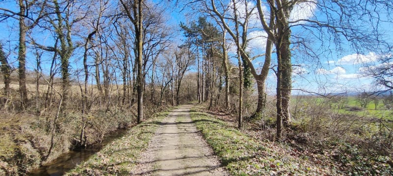 Chemin le long de la rigole - Montferrand