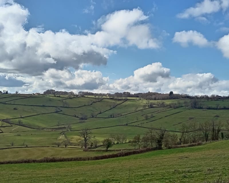 Treval par le chemin de crête - Saint-Christophe-en-Brionnais