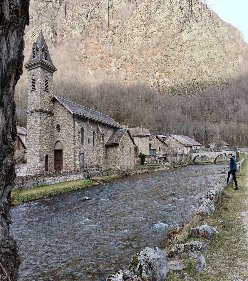 Chemin randonnée pédestre la Camina - Orlu