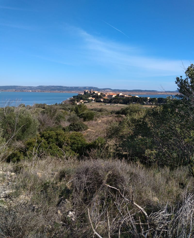 Petit parcours des crêtes à Bages - Bages