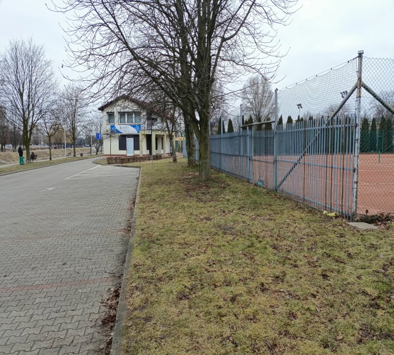 Ścieżka rowerowa lewy brzeg przemszy. - Będzin