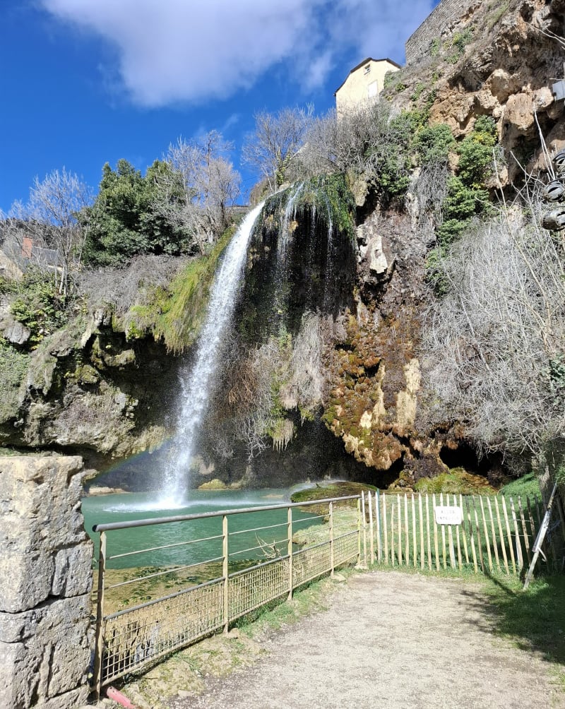Les 3 cascades de Salles la Source - Salles-la-Source
