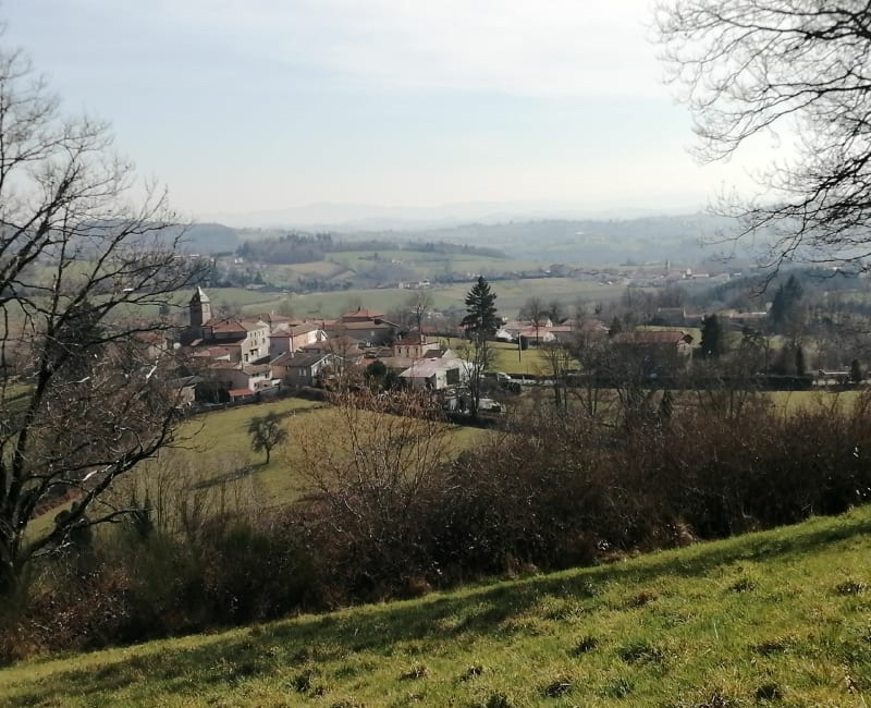 Balade à Sainte Agathe en Donzy. - Sainte-Agathe-en-Donzy