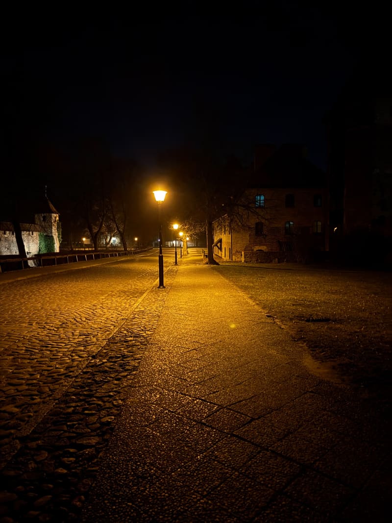 Spacer przy Nogacie - Malbork