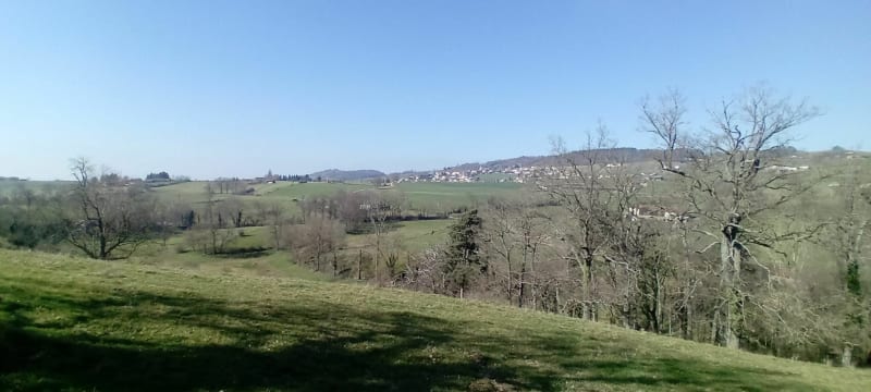 Saint-Symphorien sur Coise, barrage de la Gimond et château - Saint-Symphorien-sur-Coise